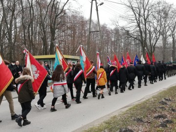 Uroczystości z okazji 159 rocznicy Powstania Styczniowego - Bitwy pod Dobrą 24 lutego 1863 roku - Dobra 2022, fot. A. Świć, 